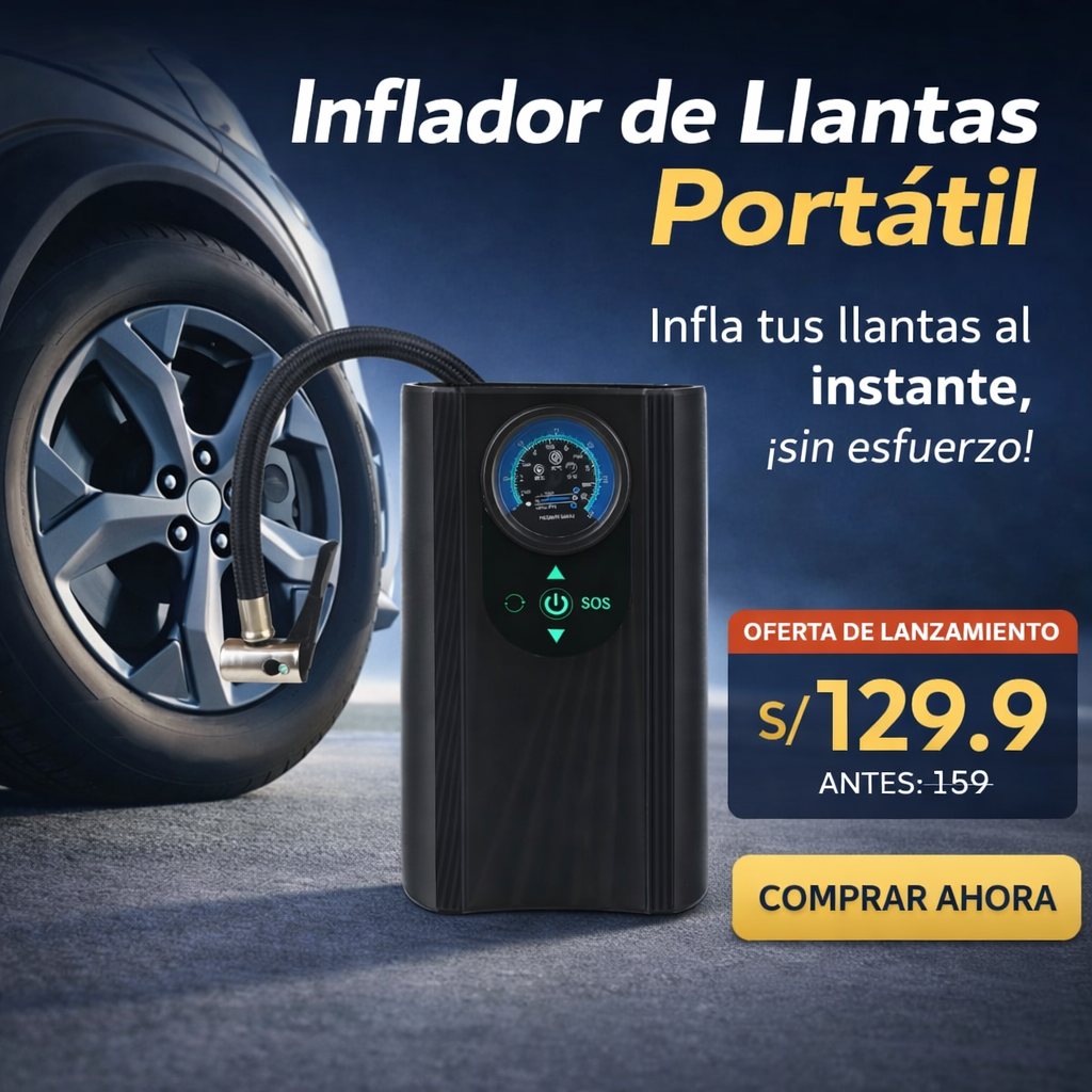 INFLADOR PORTATIL